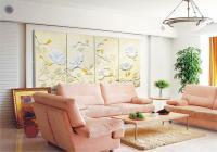 魔块电视墙与彩雕背景墙 家居装修的新风尚